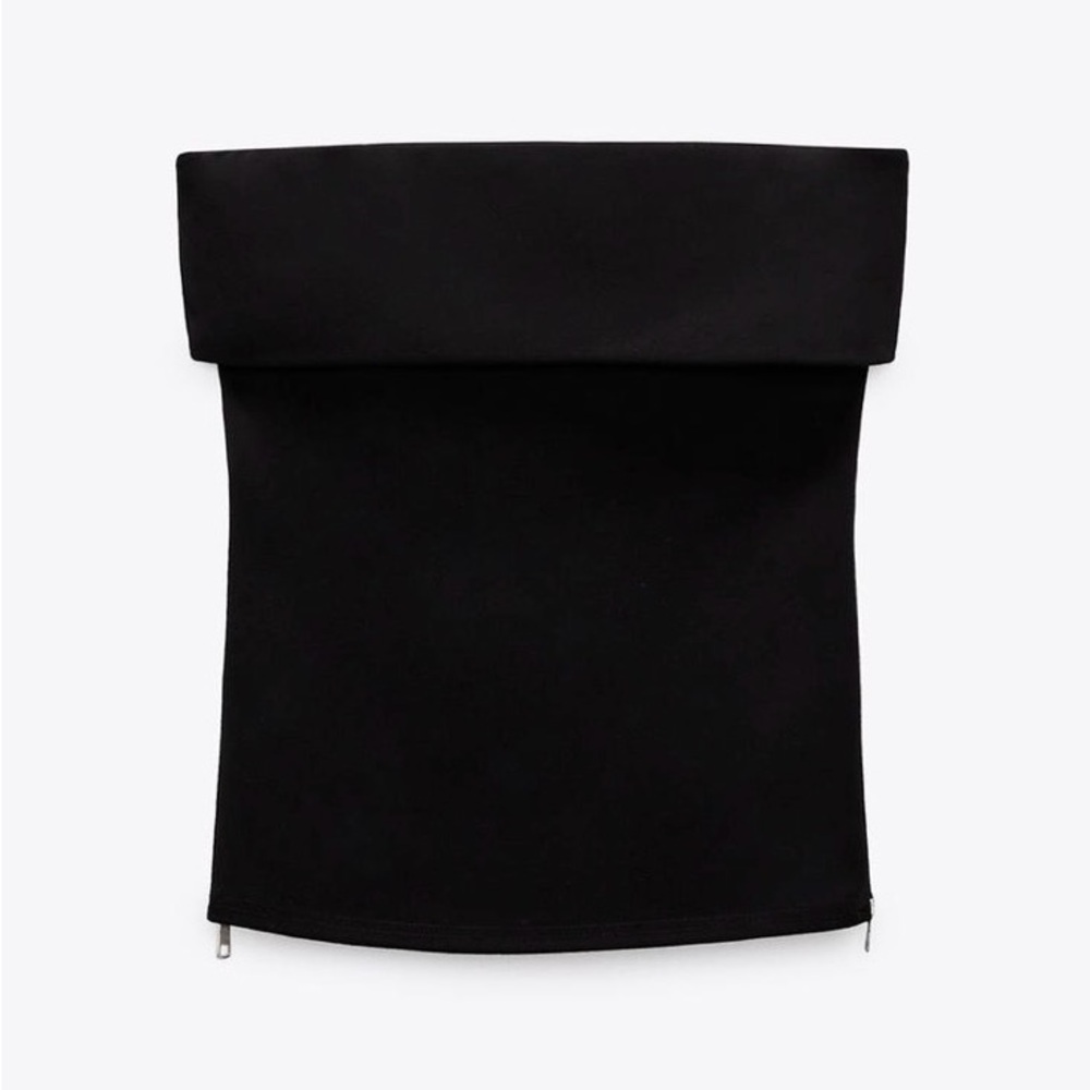 Zara Zippered Top